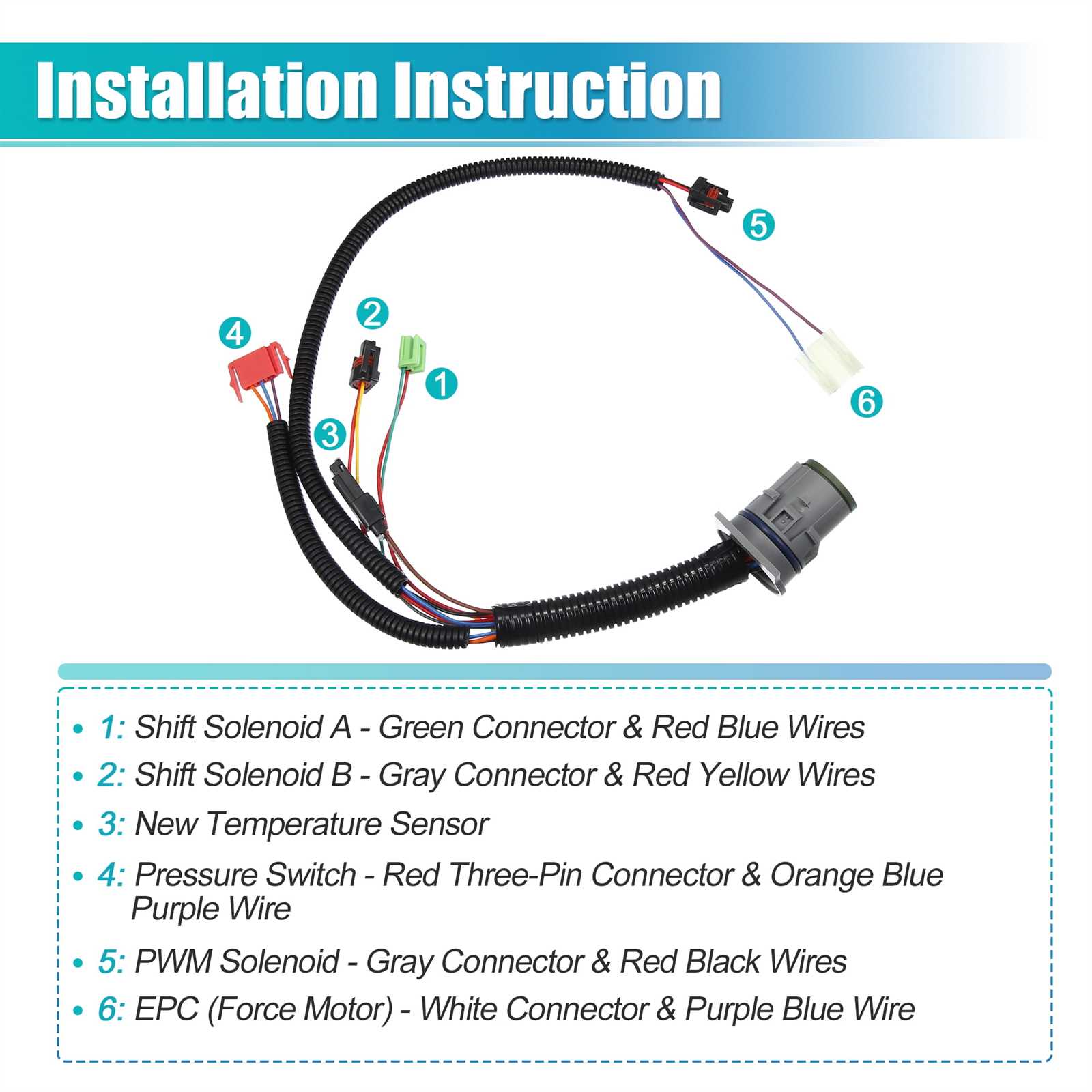 4l80e wiring harness diagram