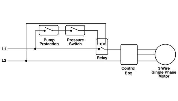 wiring diagram for water well pump