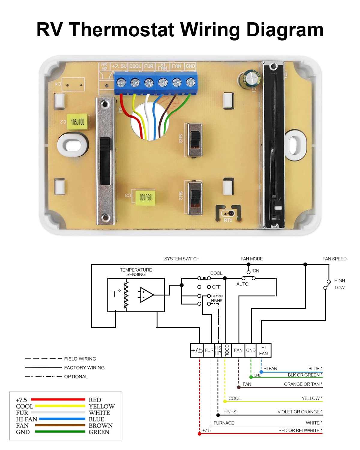 duo therm by dometic wiring diagram