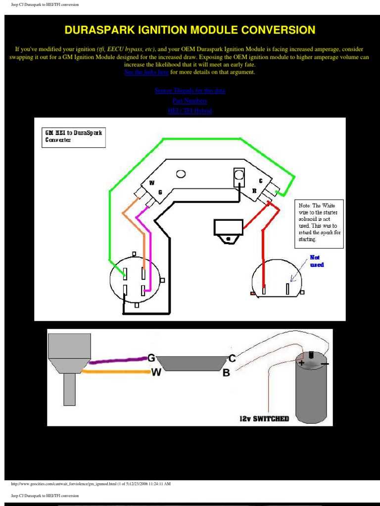 duraspark wiring diagram