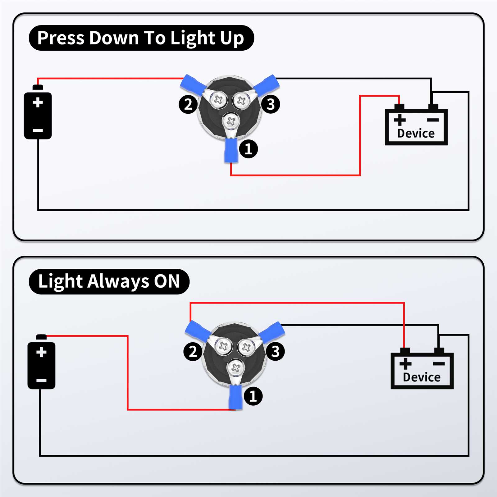 wiring diagram push button start