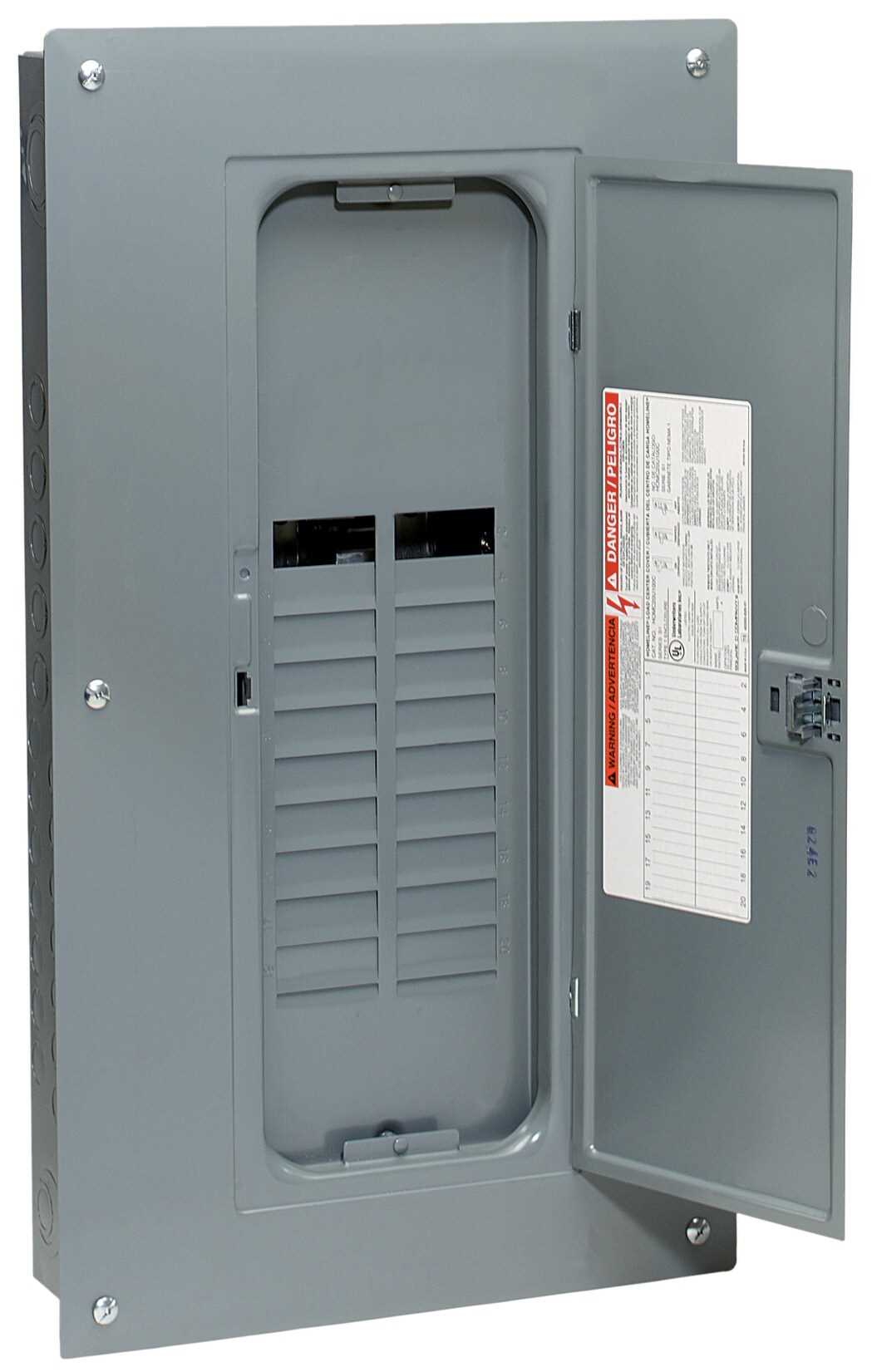 homeline 70 amp load center wiring diagram