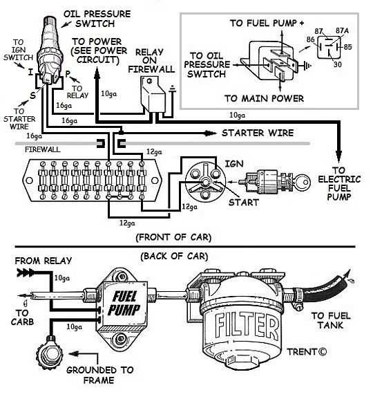 precision fuel pump wiring diagram