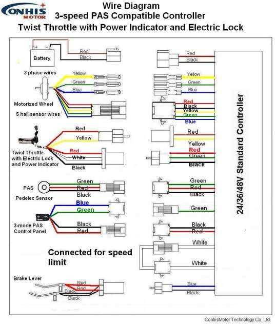 ebike throttle wiring diagram