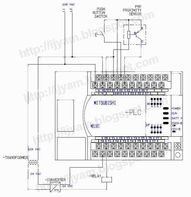 3 wire proximity sensor wiring diagram