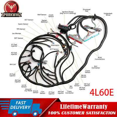 4l60e wiring harness diagram