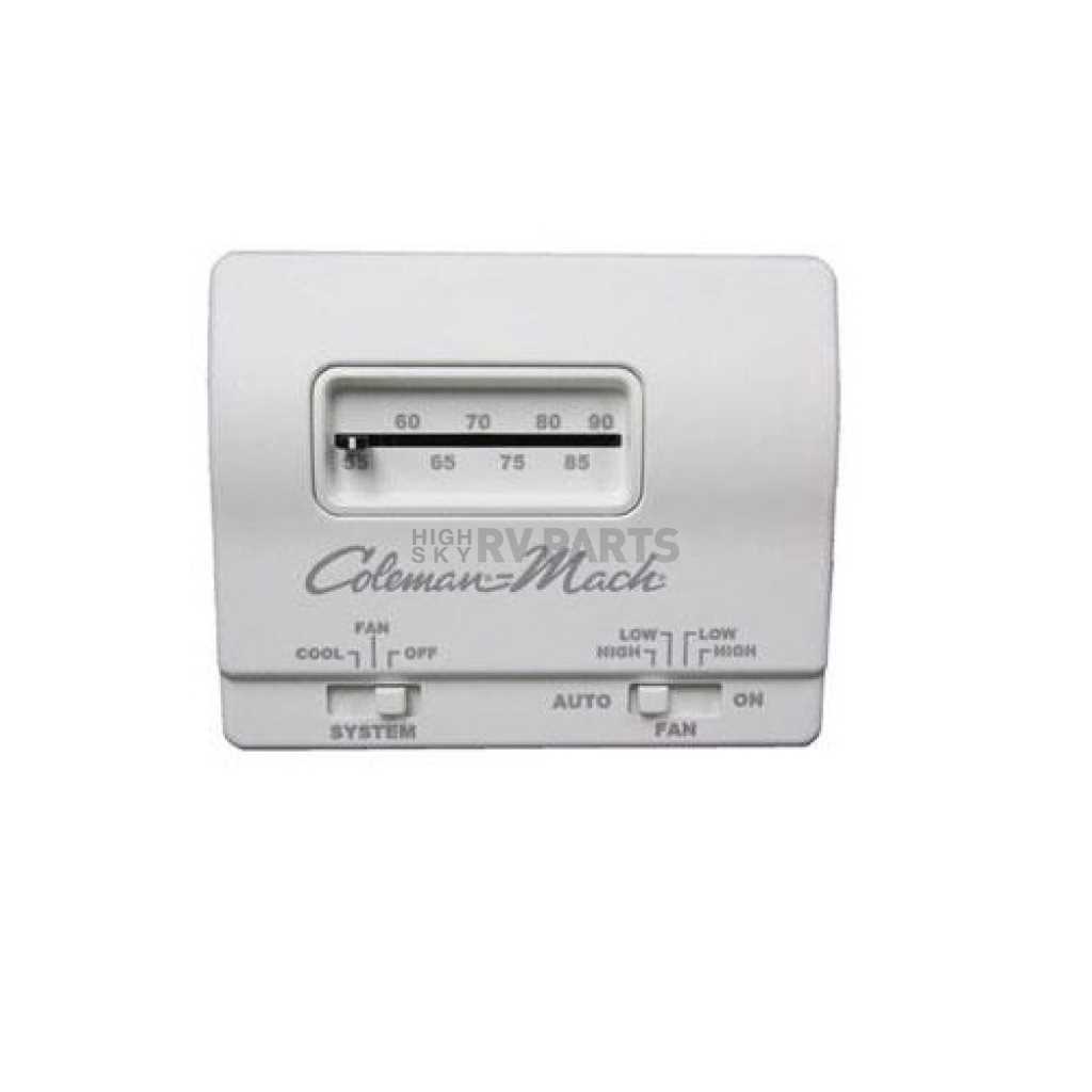 coleman mach thermostat wiring diagram