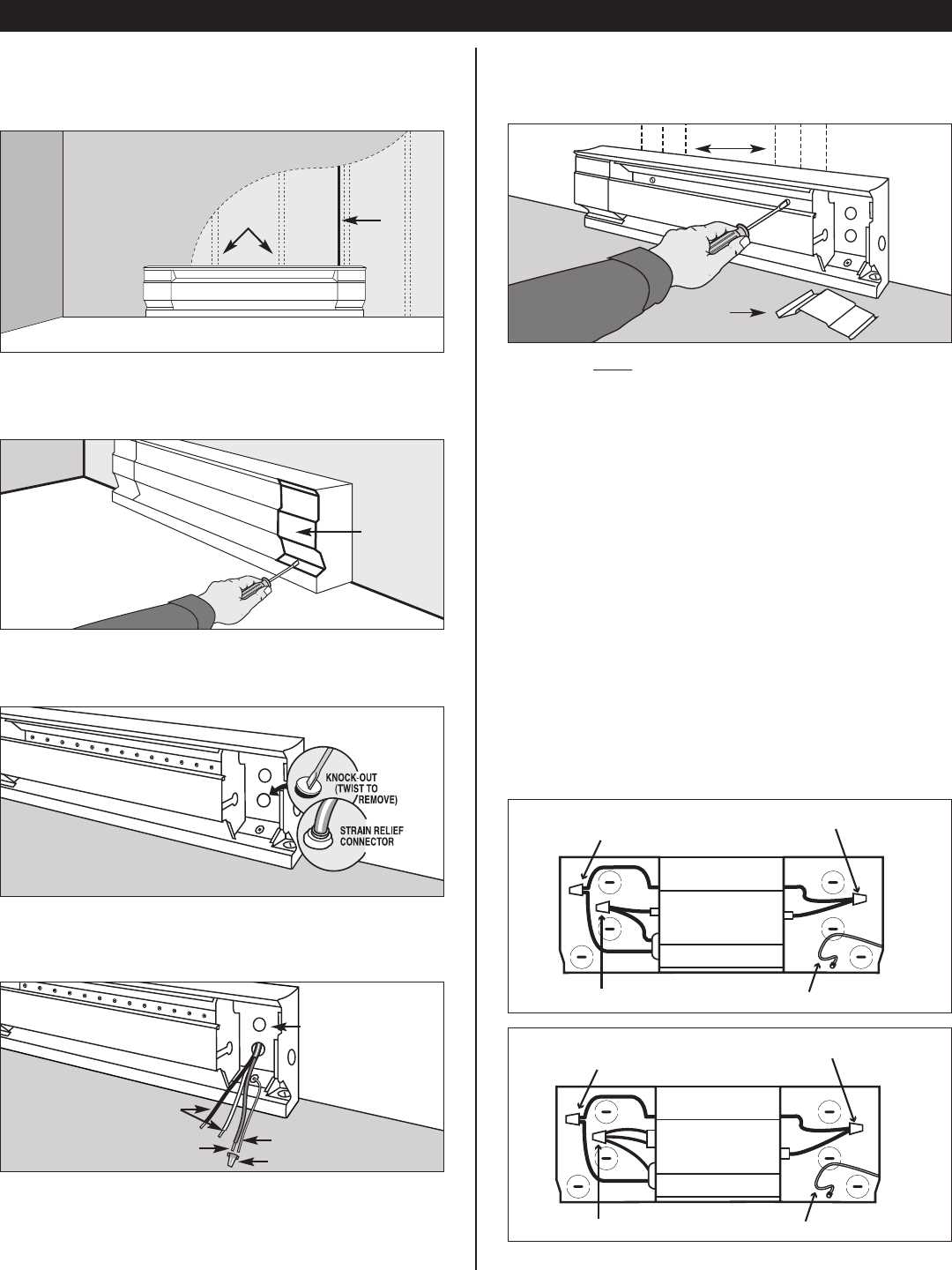 electric baseboard heater wiring diagram