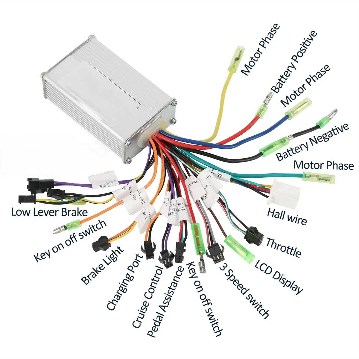 electric bike battery wiring diagram