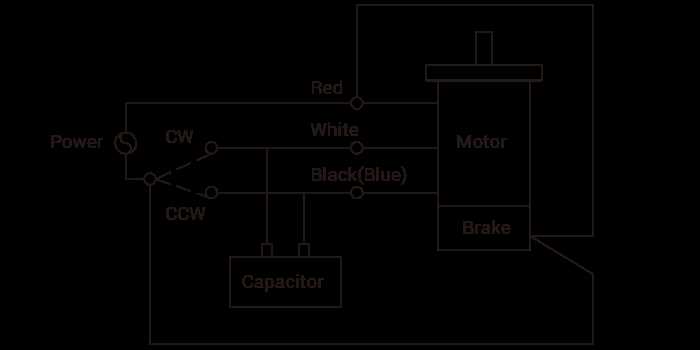 electric motor wiring diagram