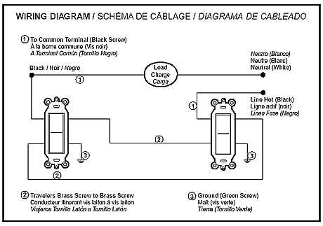 electrical wiring diagram 3 way switch