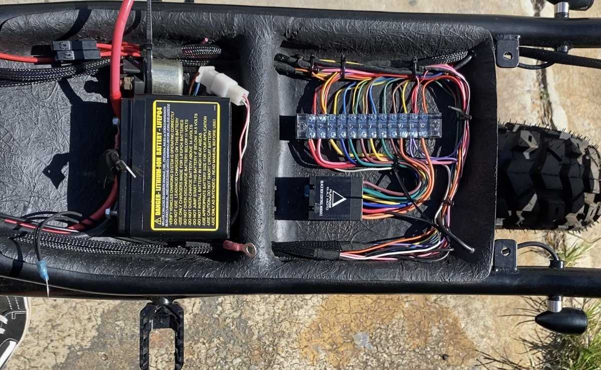 electrical wiring diagram of motorcycle