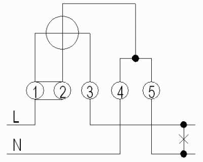 electricity meter wiring diagram