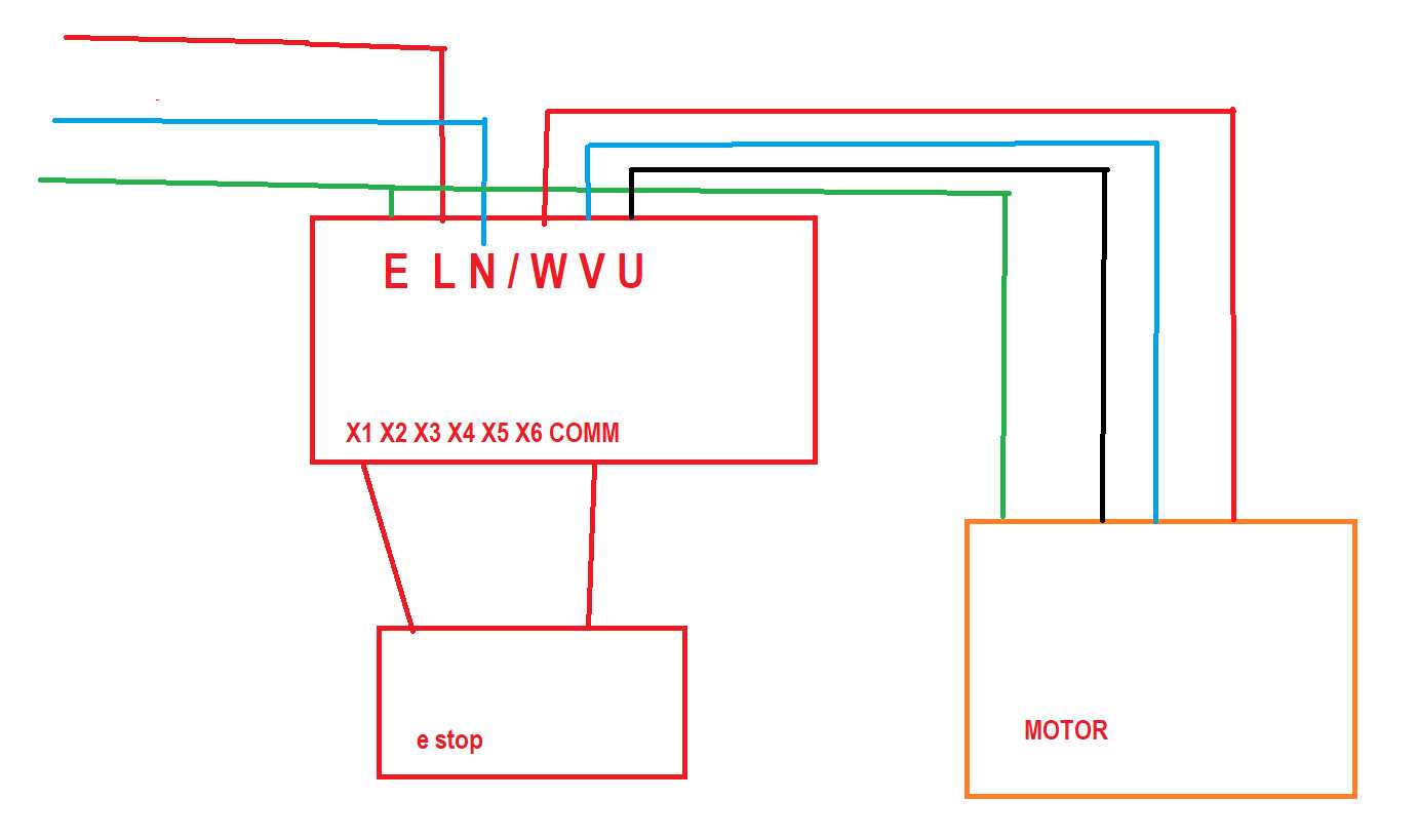 emergency stop wiring diagram