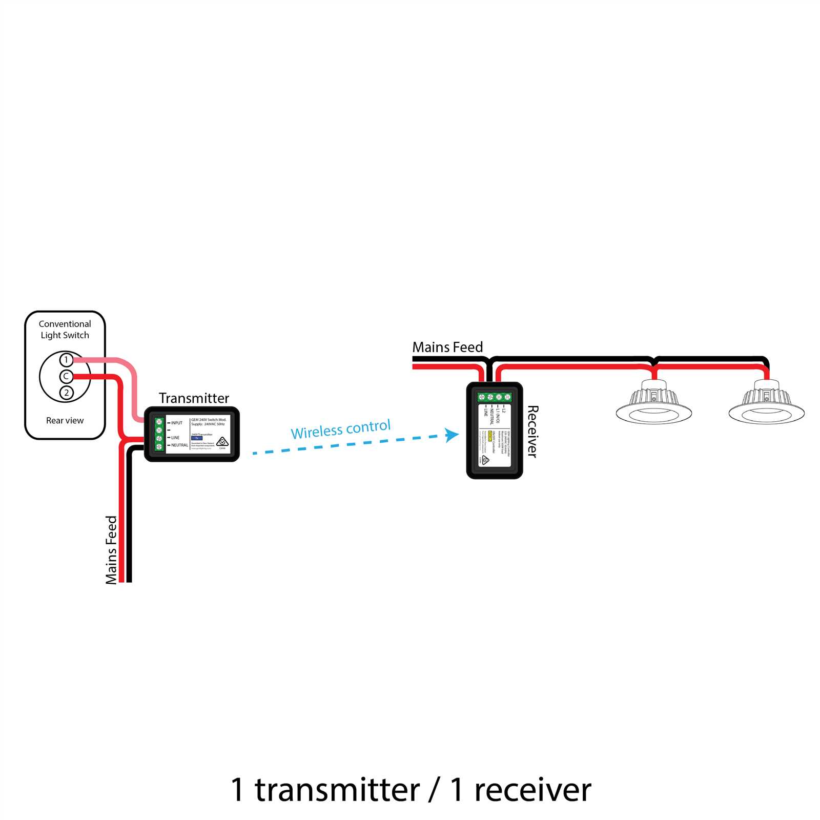 gem remote wiring diagram