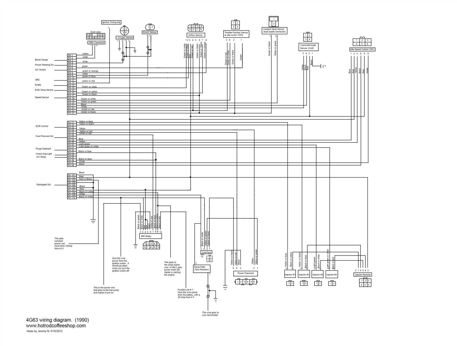 engine wiring diagram