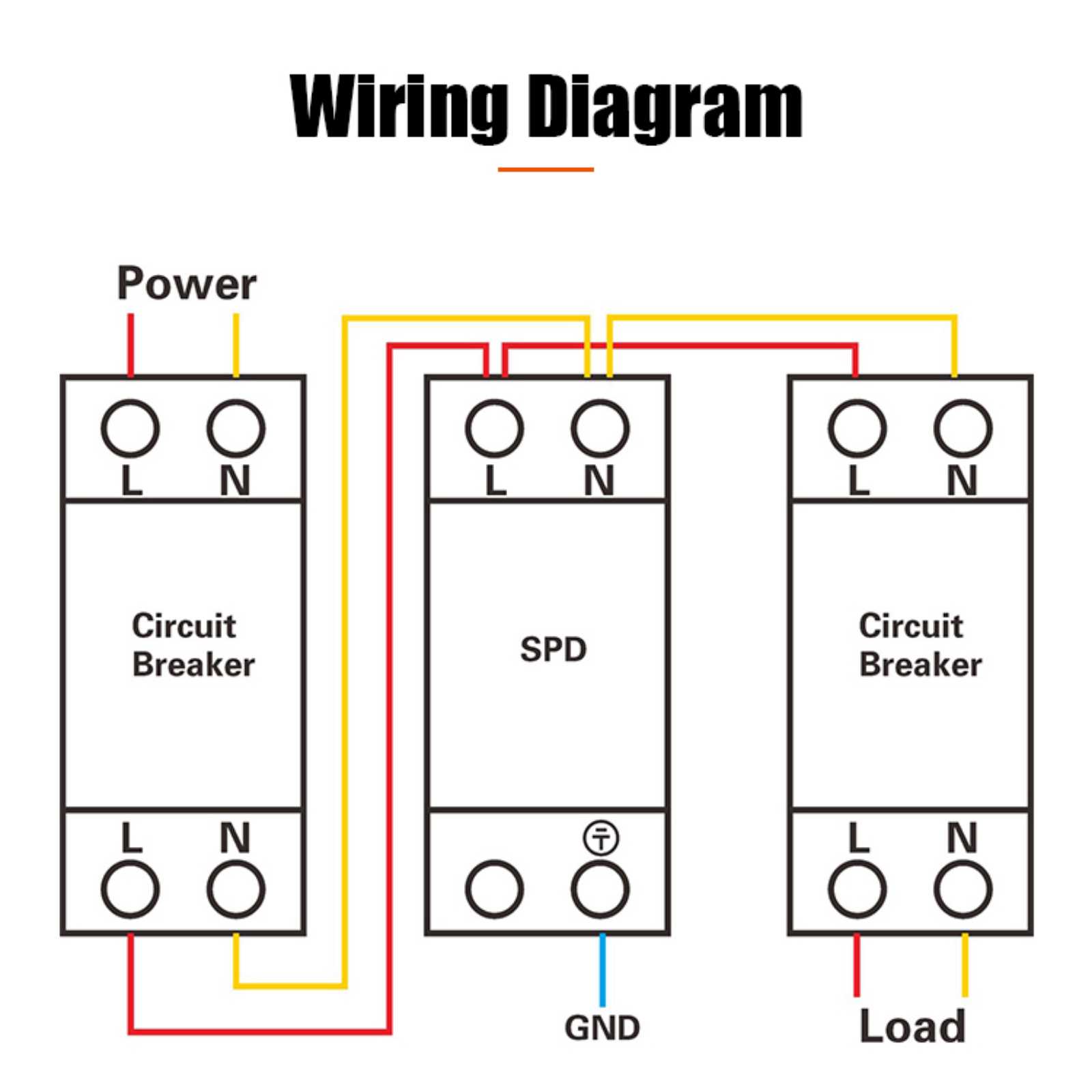 ac surge protector wiring diagram