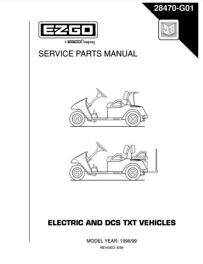 ez go txt electric wiring diagram