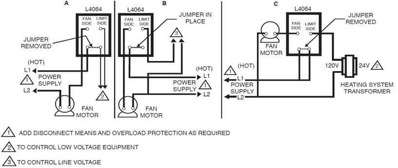 fan limit switch wiring diagram