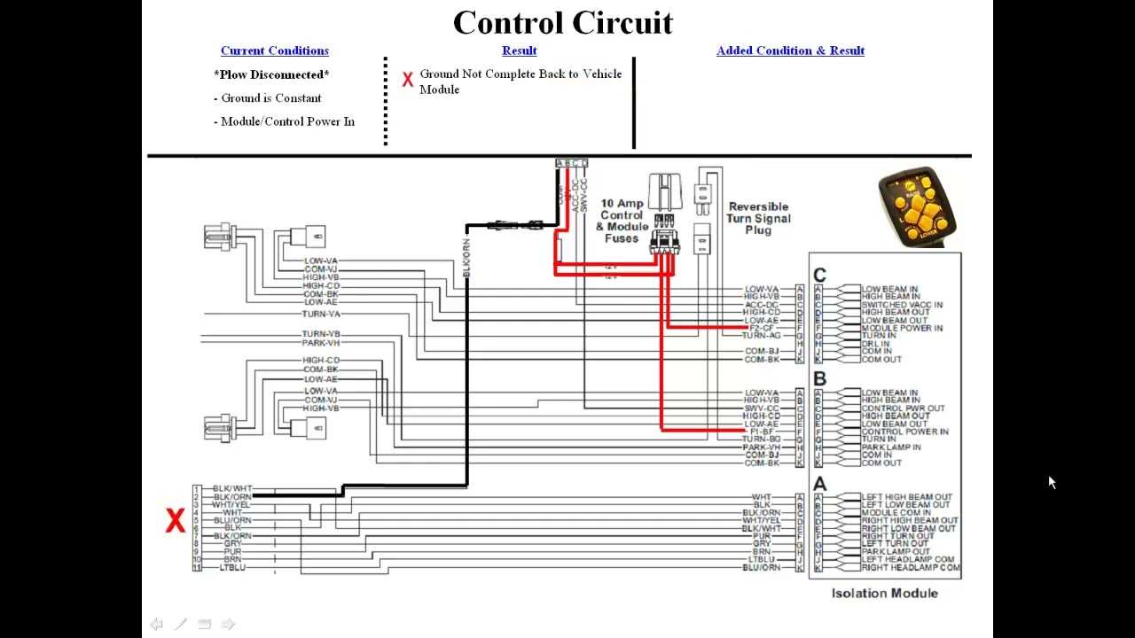 fisher snow plow wiring diagram