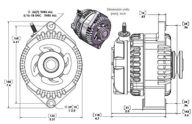 wiring diagram for chevy alternator