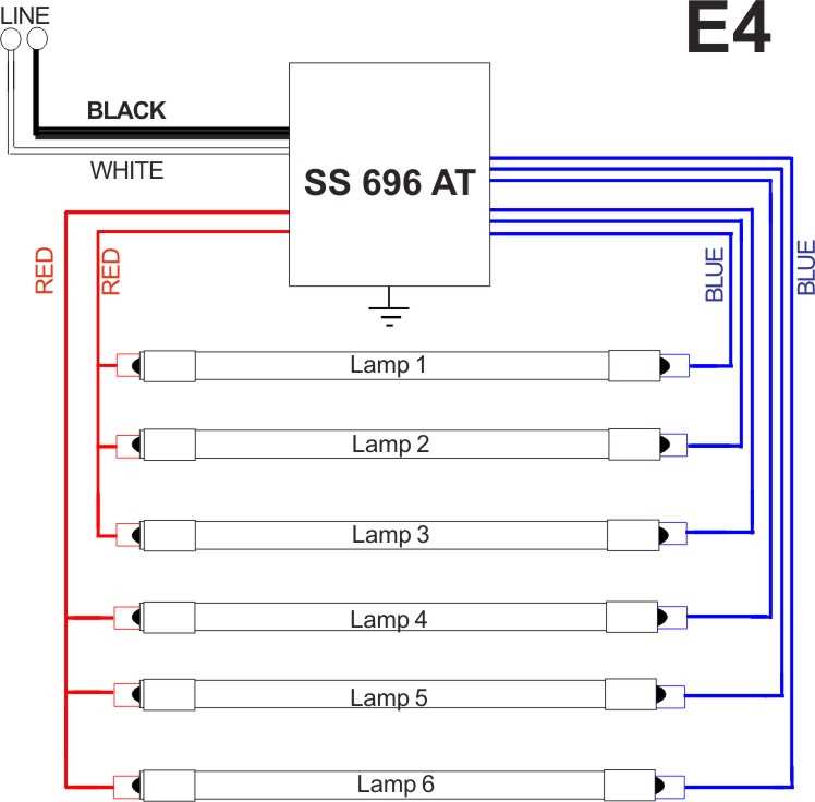 fluro light wiring diagram