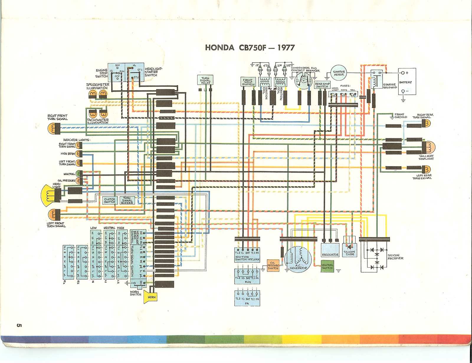 cb750f wiring diagram