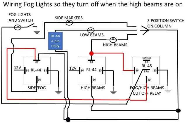 fog light relay wiring diagram