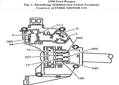 ford wiper switch wiring diagram