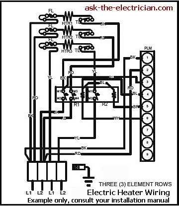 goodman 15kw heat strip wiring diagram