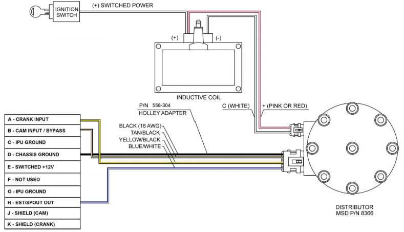 accel hei distributor wiring diagram