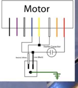 wiring diagram motor