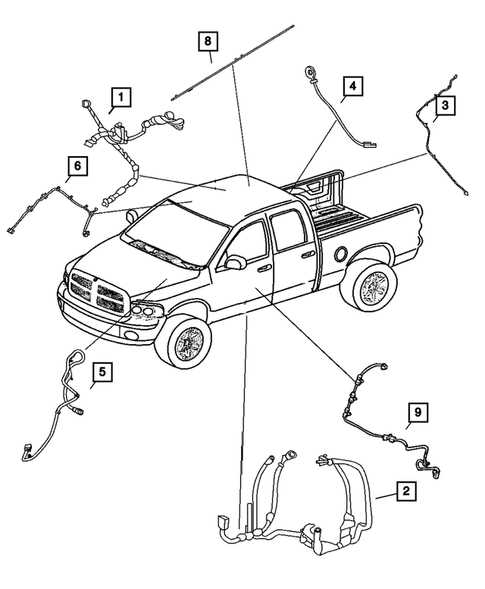 2008 dodge ram radio wiring harness diagram