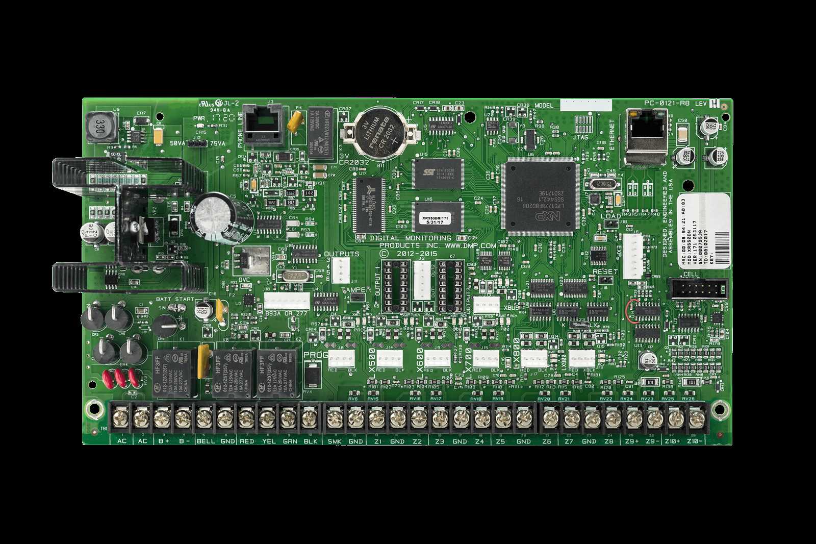 dmp xr550 wiring diagram