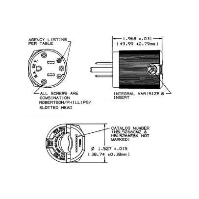 4 prong twist lock wiring diagram