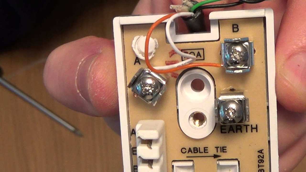 old telephone wiring diagram