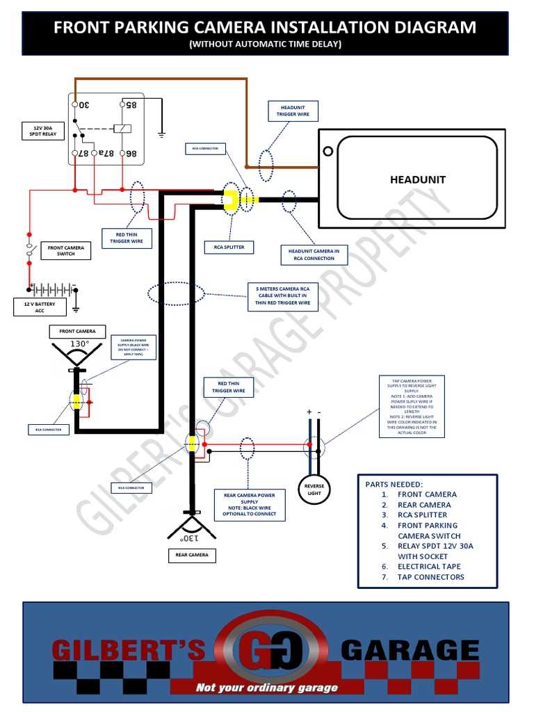 car camera wiring diagram