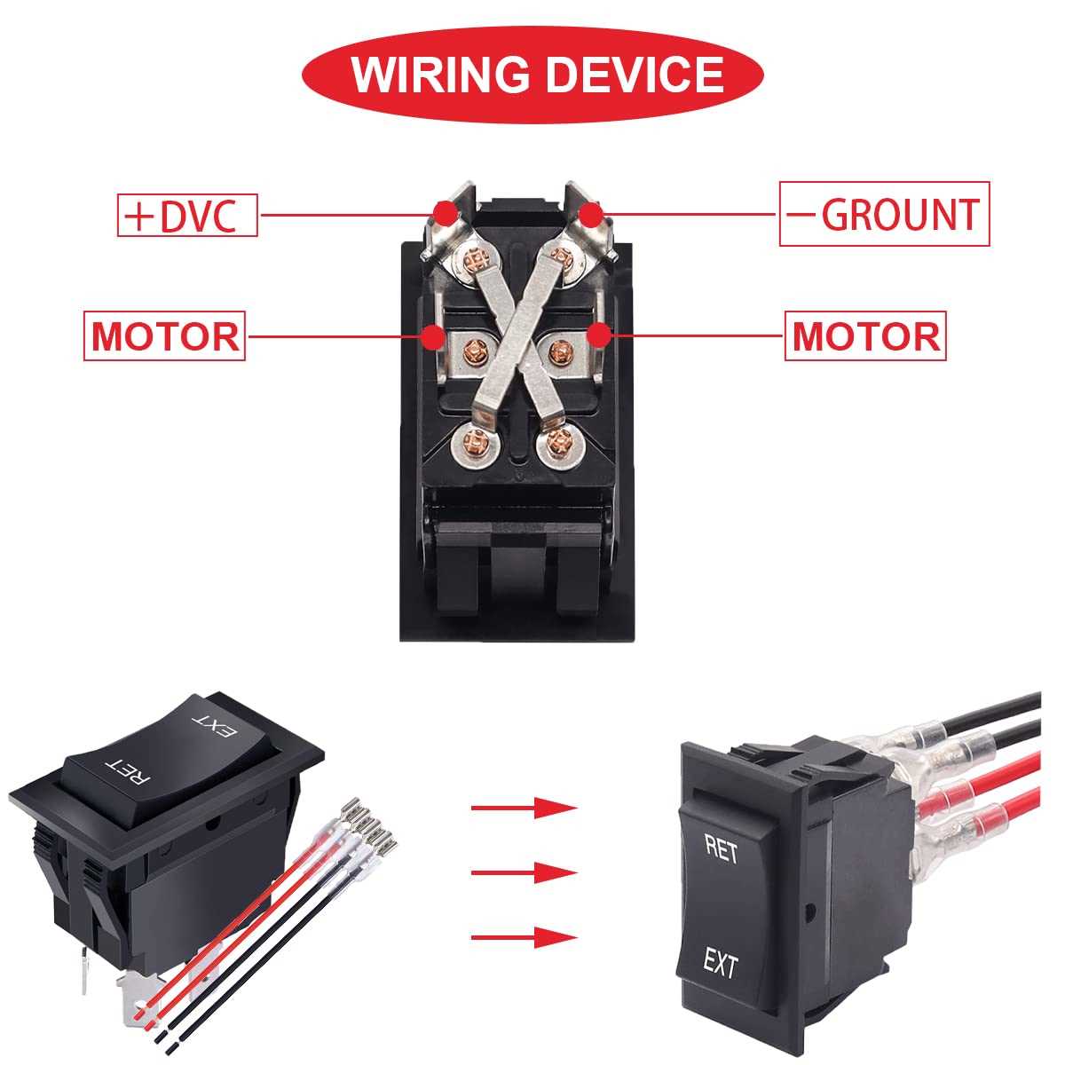 12v 4 pin rocker switch wiring diagram