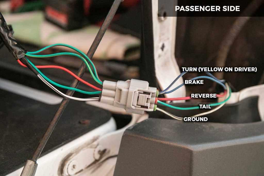 toyota tacoma tail light wiring diagram