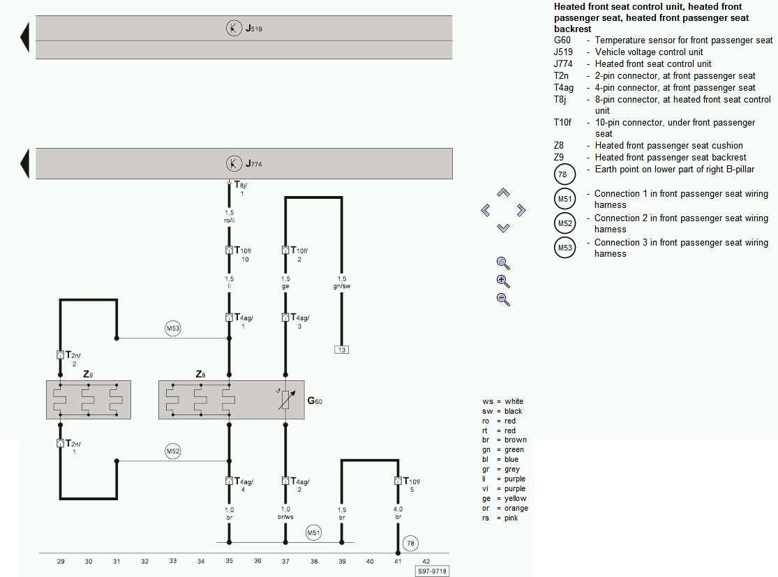 seat heater wiring diagram