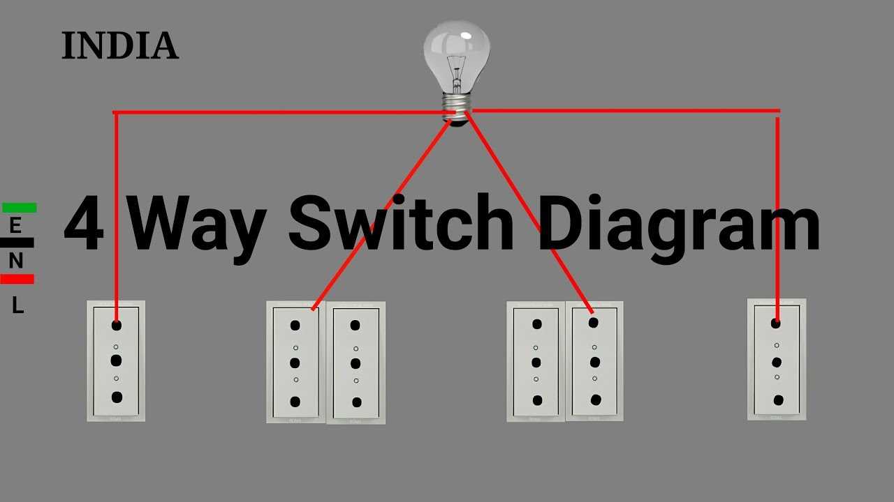 4 way motion sensor switch wiring diagram