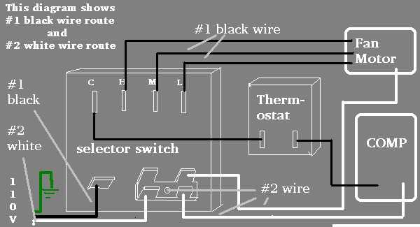 air conditioner diagram wiring