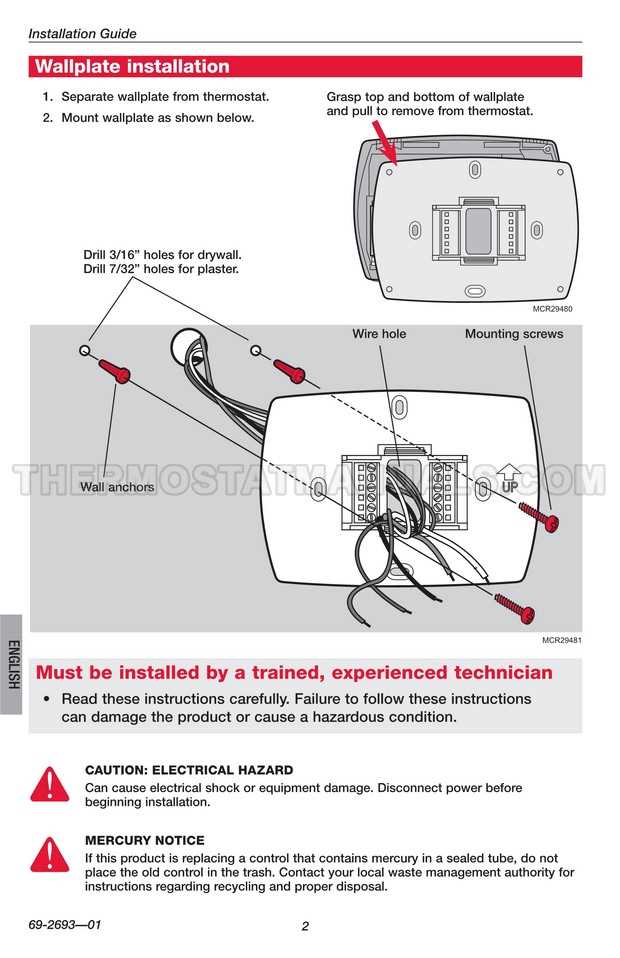 honeywell visionpro 8000 wiring diagram