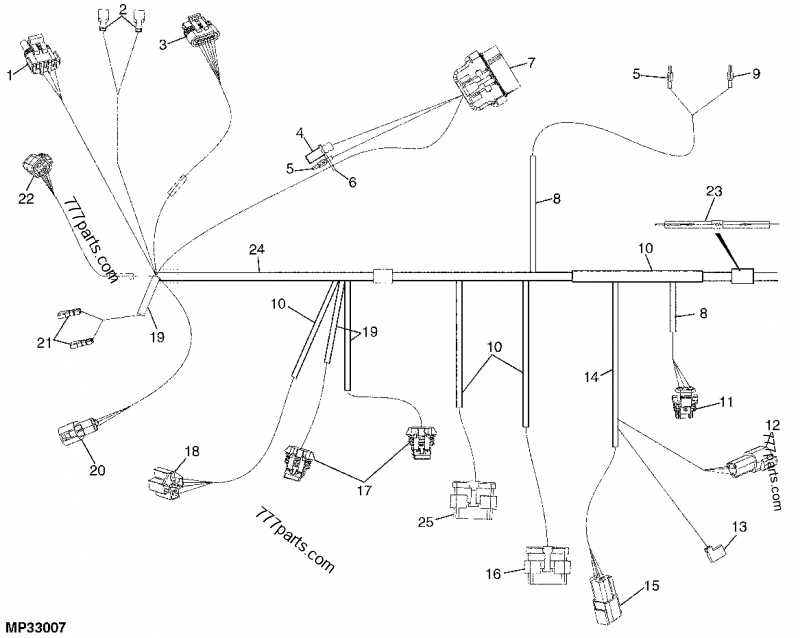 john deere rx75 wiring diagram