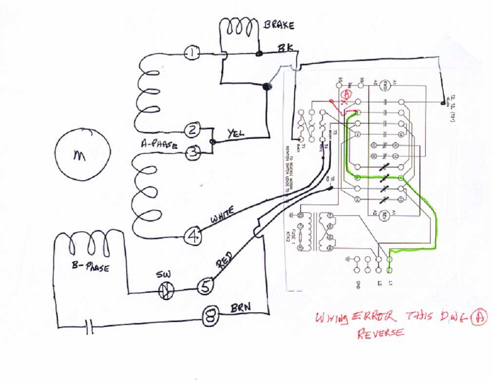 6 wire 3 phase motor wiring diagram