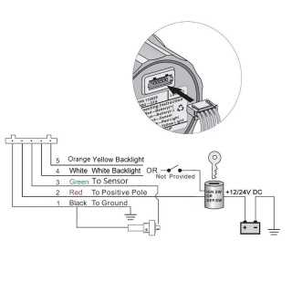 water temperature gauge wiring diagram