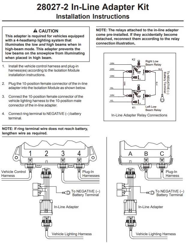 fisher plow 3 port isolation module wiring diagram