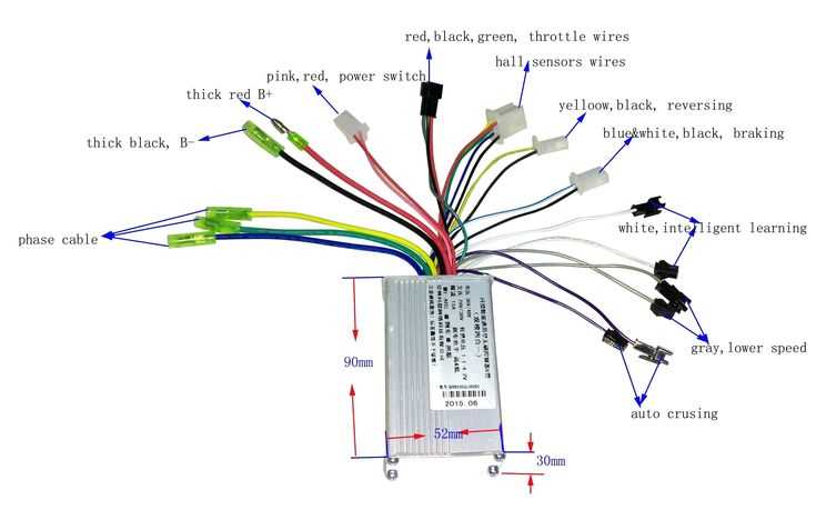 e scooter controller wiring diagram