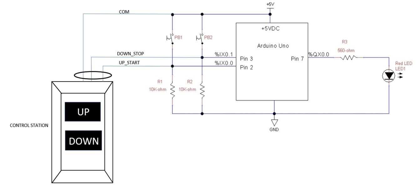 start stop station wiring diagram