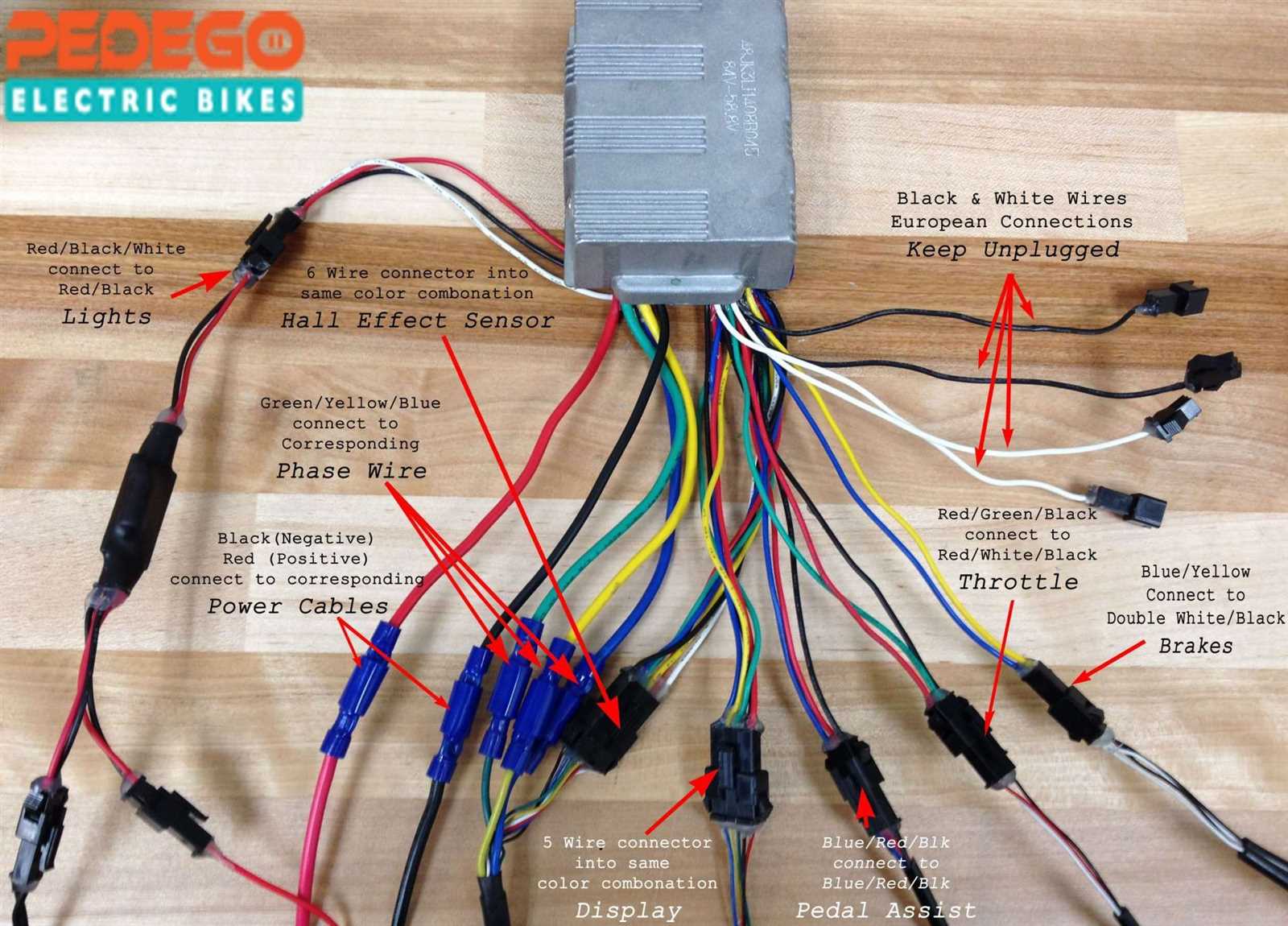 e bike wiring diagram